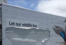 Anti-duck hunting billboard in Rosedale vandalised