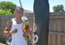 Sale boxer right hooks amateur title