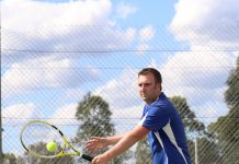 Wellington tennis scoreboard