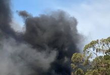 Longford shed fire