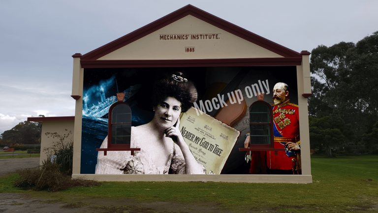 Mural pays homage to Ada Crossley