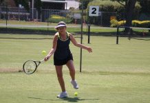 Wellington tennis scoreboard