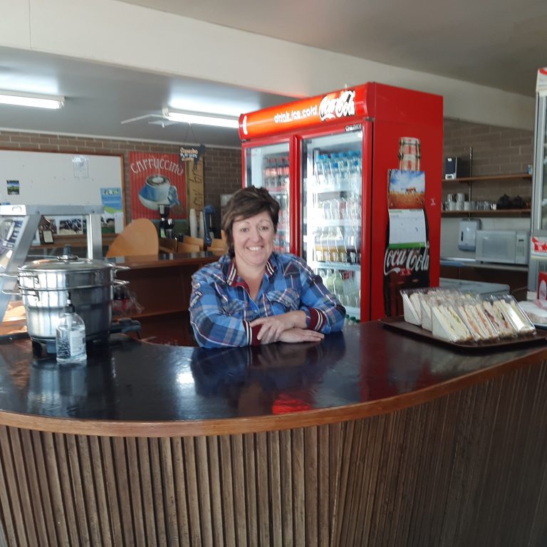 Cherie hangs up her tongs