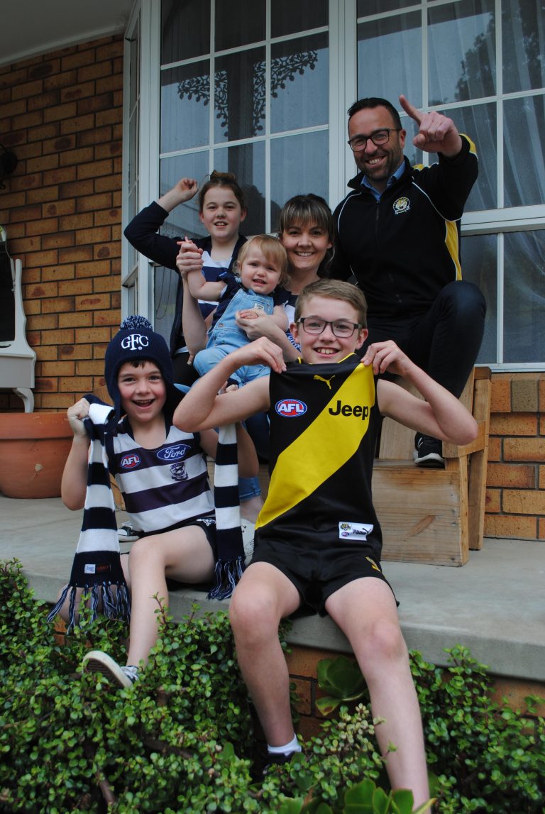 Footy final fight for the feline Fitzgeralds