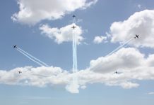 Roulettes celebrate 50 years in the sky