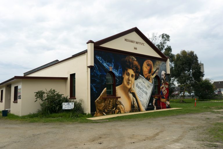Yarram mural hits the right note