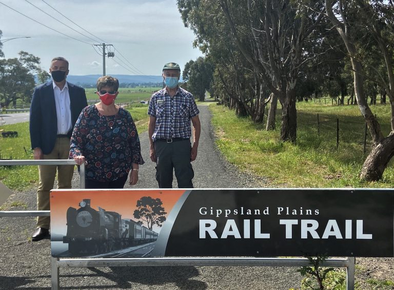 Gippsland Plains Rail Trail improvements now open