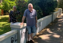 Vandals target Maffra street