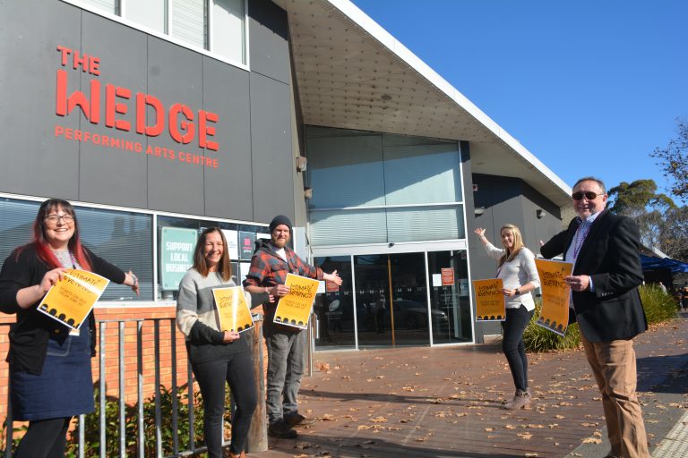 Wedge shows move outdoors