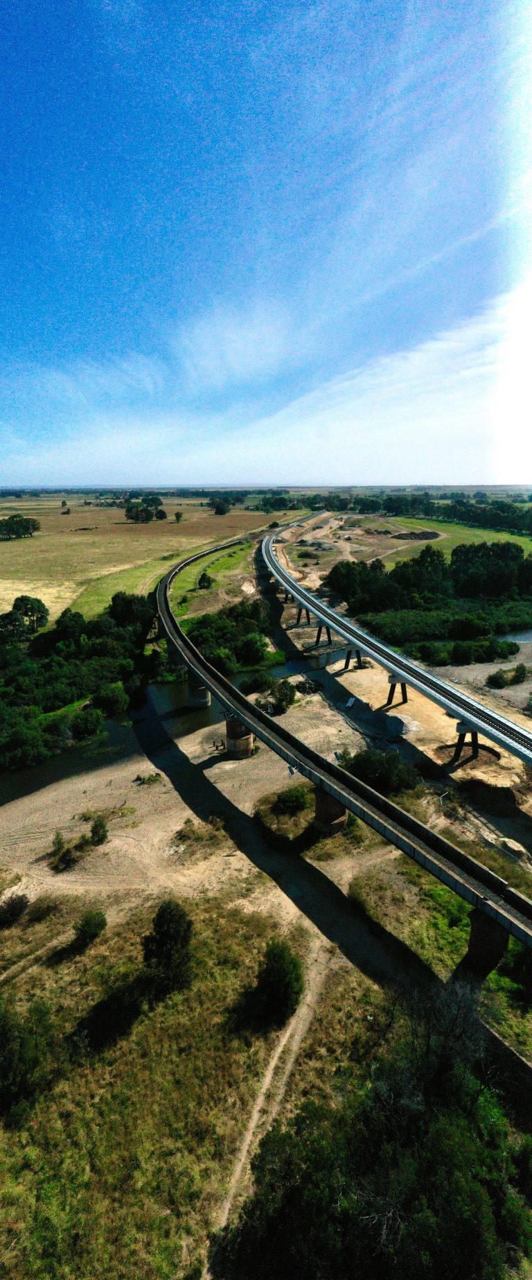 Avon River rail bridge operational