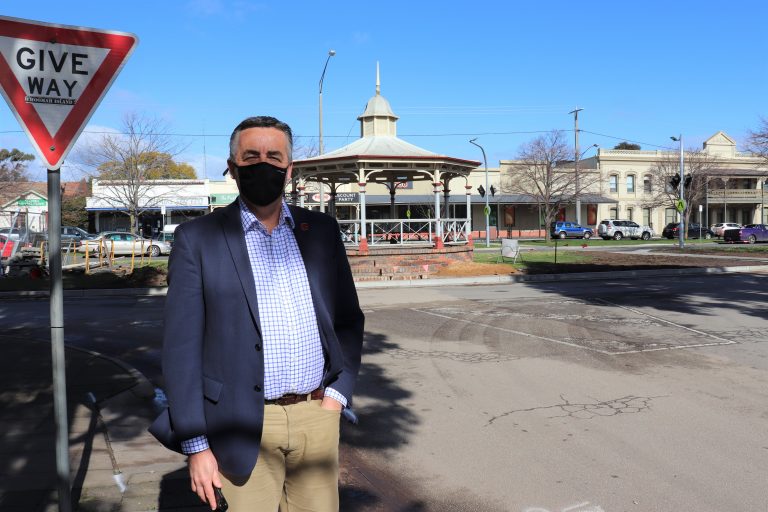 Works are continuing in Maffra’s main street