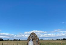 Bundy cairn vandalised