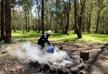 Authorities plea for campers to make sure fires are safe to leave