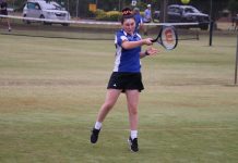 Wellington tennis scoreboard