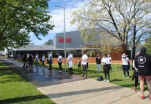 Protest in Sale against mandatory vaccination