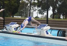 Sale swimmers produce a fine showing in home pool