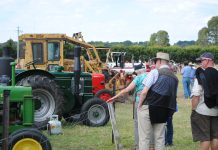 Tractors pull a crowd at Longford