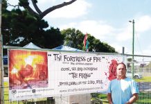 Fortress of Fire takes shape