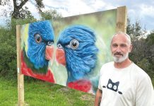 Simon blazes an art trail