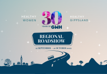 Gippsland Women’s Health Roadshow highlights 30 years’ helping women