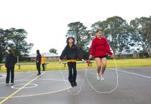 Stratford Primary jump for hearts