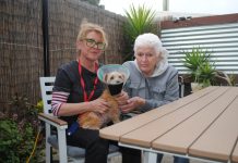 Lucky to be alive after dog act