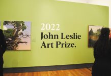 Crowded house for art awards