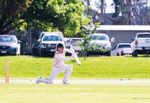 Batsmen struggle in damp conditions
