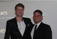 Swans celebrate their success Sale United 2022 Presidents award winner