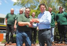 Helping hand for Lions