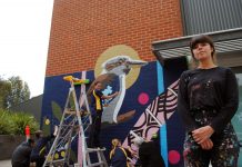 Maffra Secondary’s marvellous mural