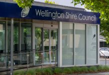 Celebrating a year of renewable energy Wellington Shire Council building