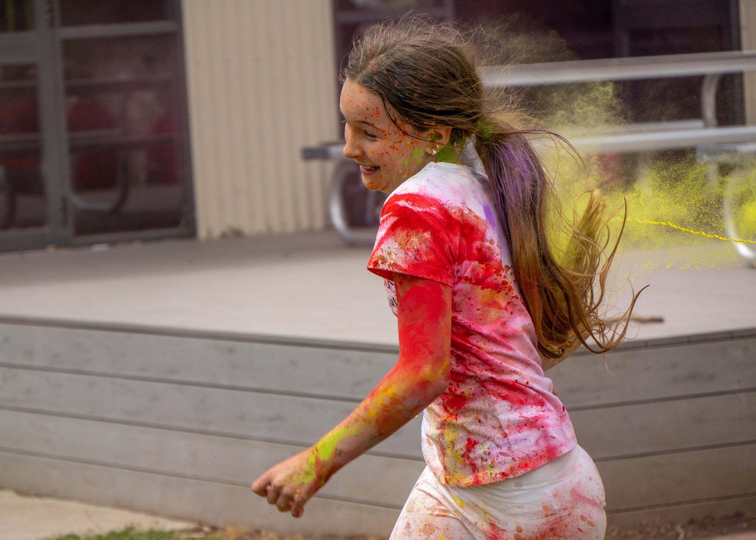 Sale Primary School 2022 colour runn