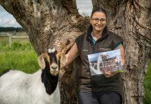 Spreading a positive message Who Are You and What Do You Do? author and star character Loki.