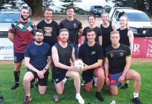 Touch back in action