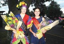 Kids corner at Maffra Mardi Gras