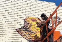 Lakeside mural completed at Lake Tyers Beach