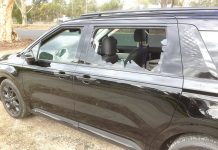 SUV smashed in Heyfield