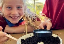 Worms on the menu in Boisdale