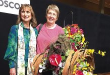 Work of art from local duo