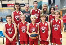 Sale Sonics place third at Basketball Victoria Country Championships