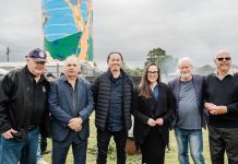 Final Heesco Town Mural on Yarram water tower unveiled