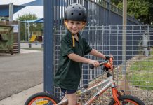 Hundreds of local students celebrate this year’s national Ride2School Day