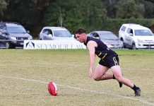 Modern footy interleague in Gippsland