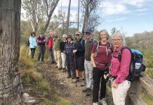 Walking club tackles Blue Pool circuit