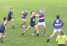 Woodside wins local derby