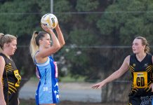Zoe’s netball scoreboard