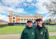 Students impress overseas Anzac crowds