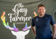 The Gay Farmer Candles an instant hit