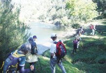 Perfect conditions for the Ben Cruachan Walking Club
